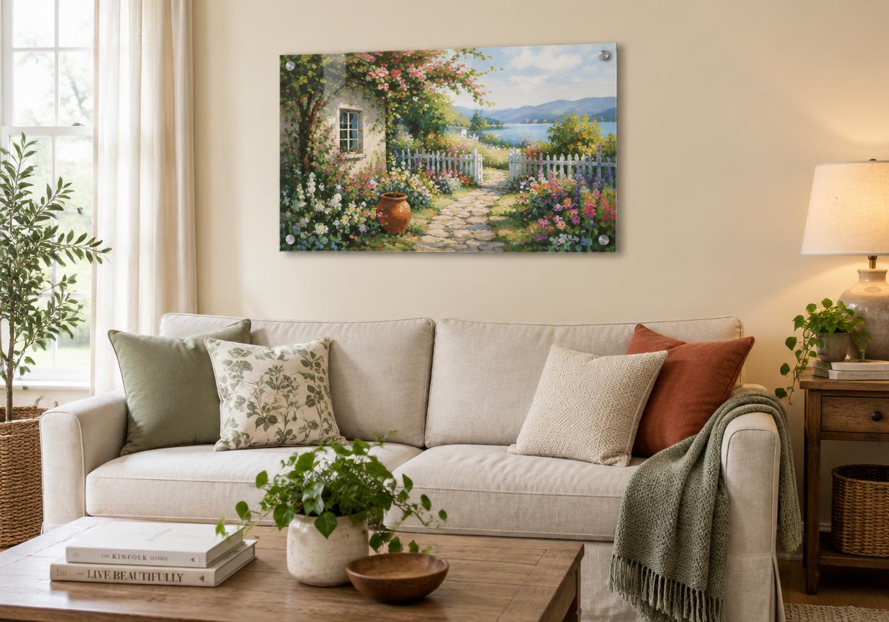 Vintage Garden Portrait room styling example